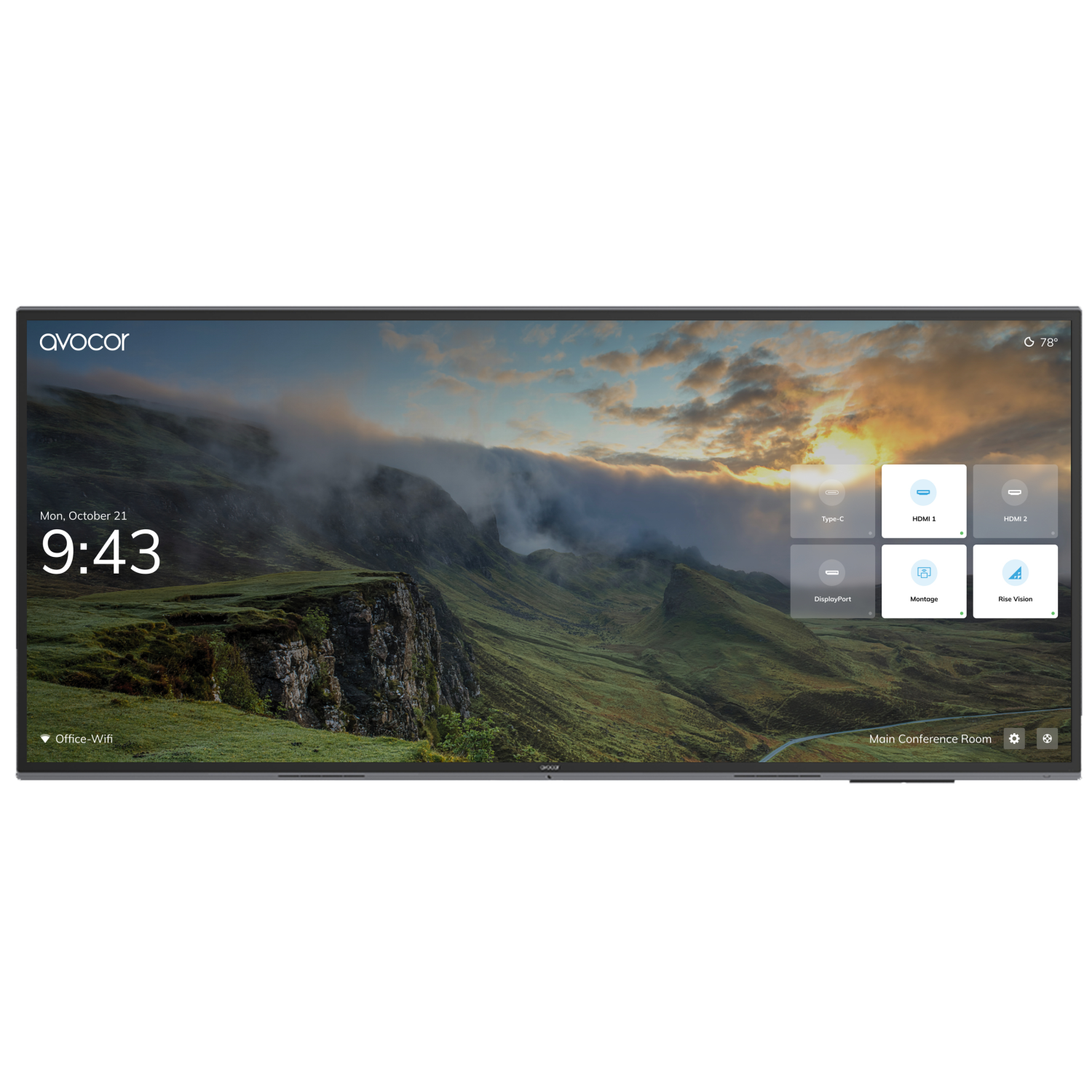 Avocor L Series 105” 5K LED Display