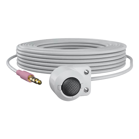 Axis 01560-001 microphone White Security camera microphone