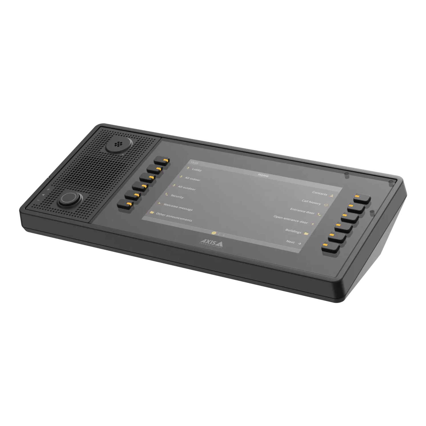 Axis C6110 Video Intercom Systems - 7 Inches - Black