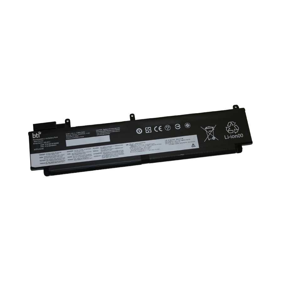 BTI 00HW022- Industrial Rechargeable Batteries - Black