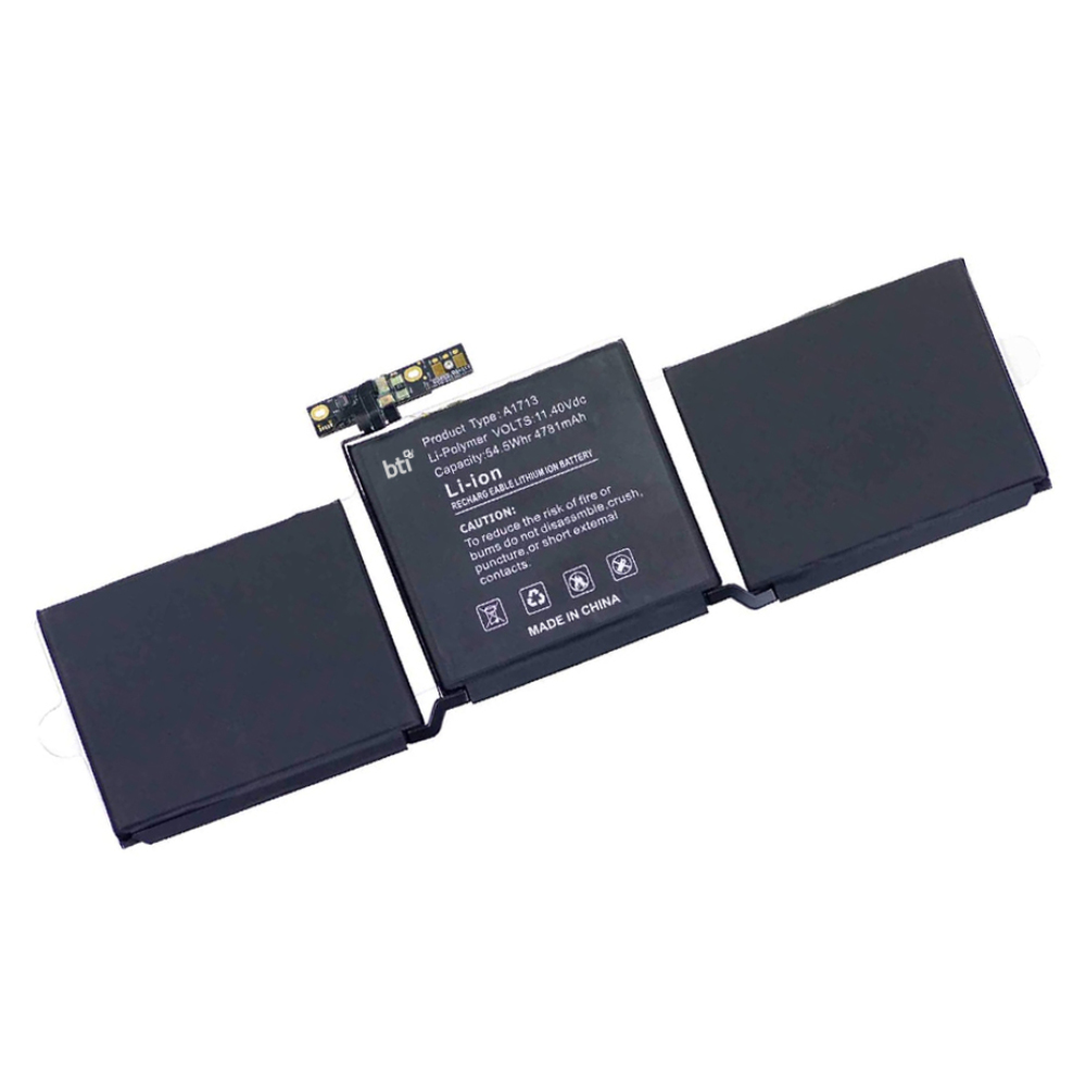 BTI 6-cell Industrial Rechargeable Batteries - Black