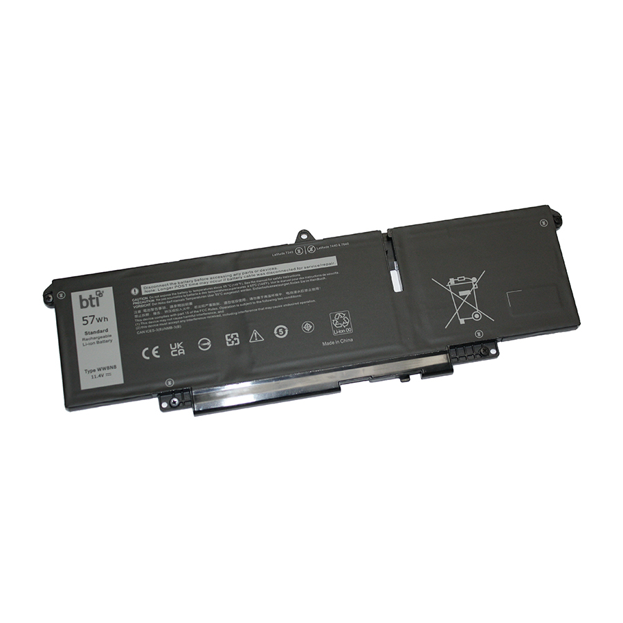 BTI 047T0 Industrial Rechargeable Batteries - Black
