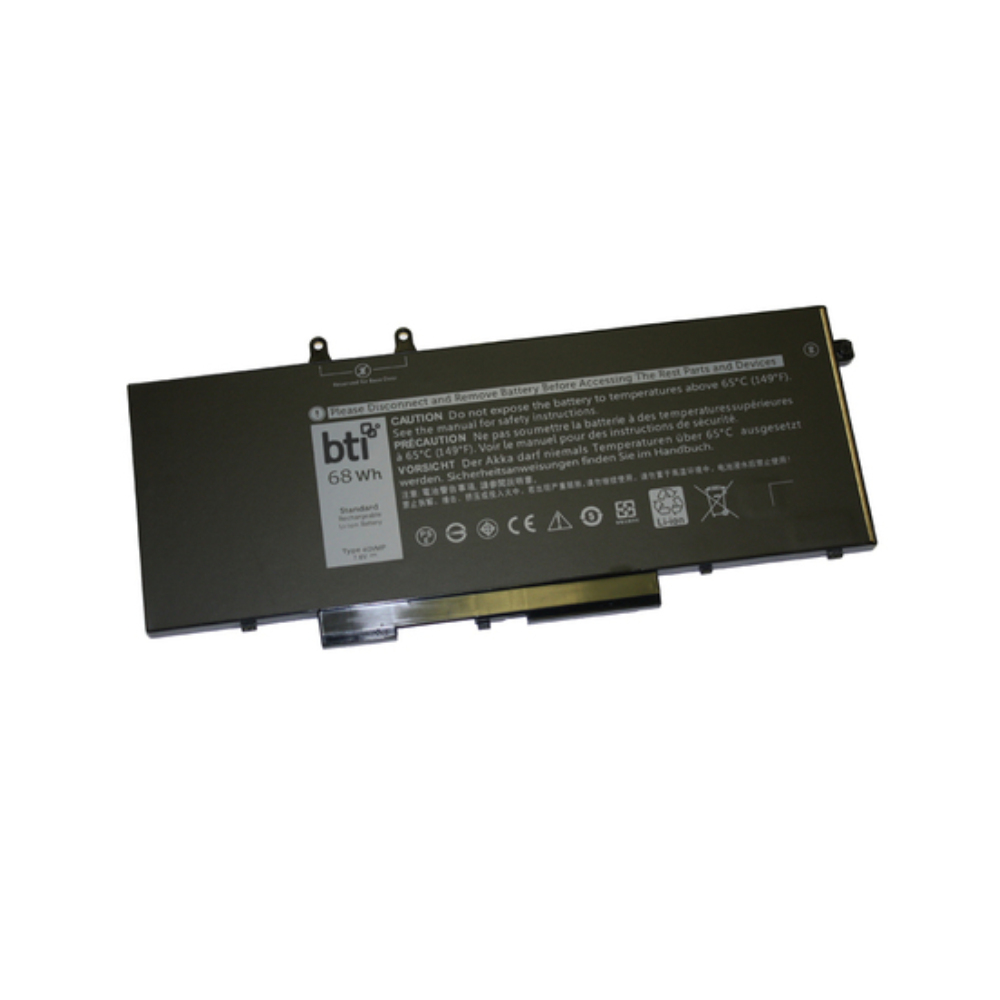 BTI 04GVMP Industrial Rechargeable Batteries - Black