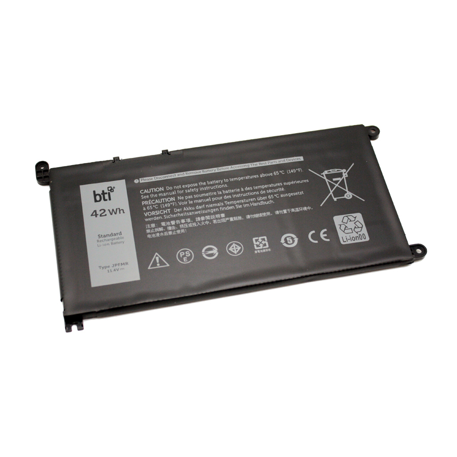 BTI 065N6H Industrial Rechargeable Batteries - Black