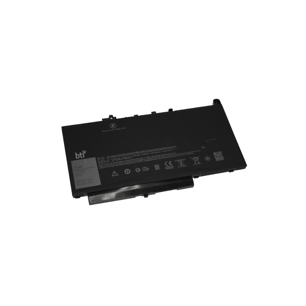 BTI 07CJRC Industrial Rechargeable Batteries - Black