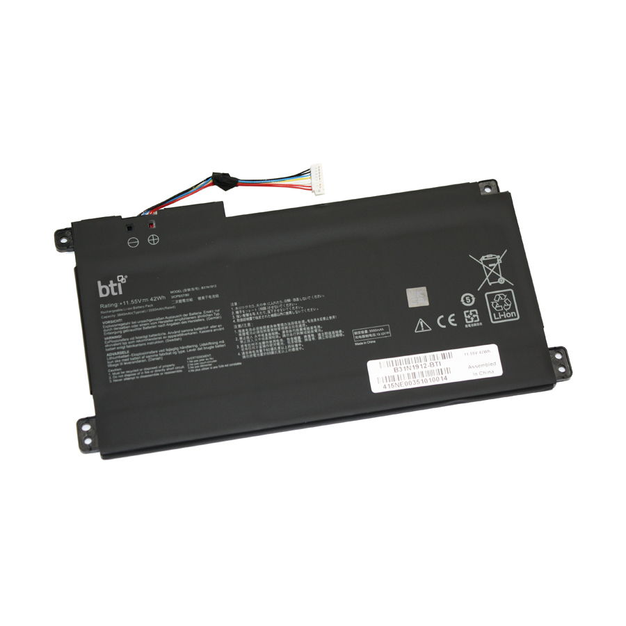 BTI 0B200-03680000 Industrial Rechargeable Batteries - Black