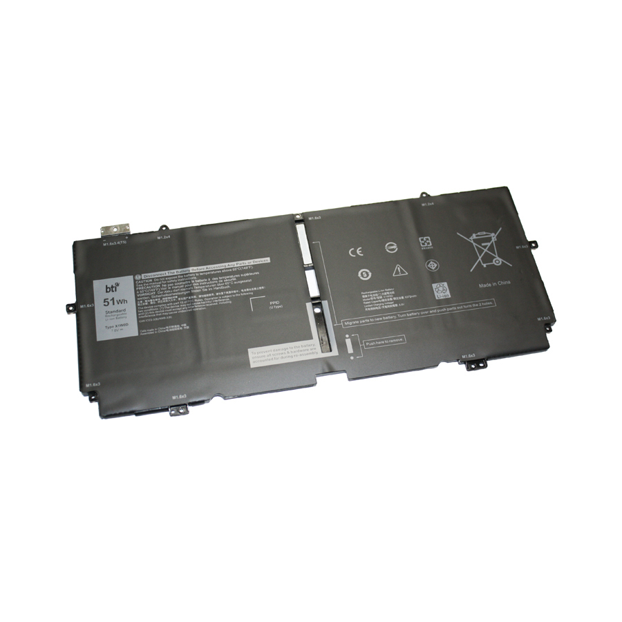 BTI 0FDRT Industrial Rechargeable Batteries - Black