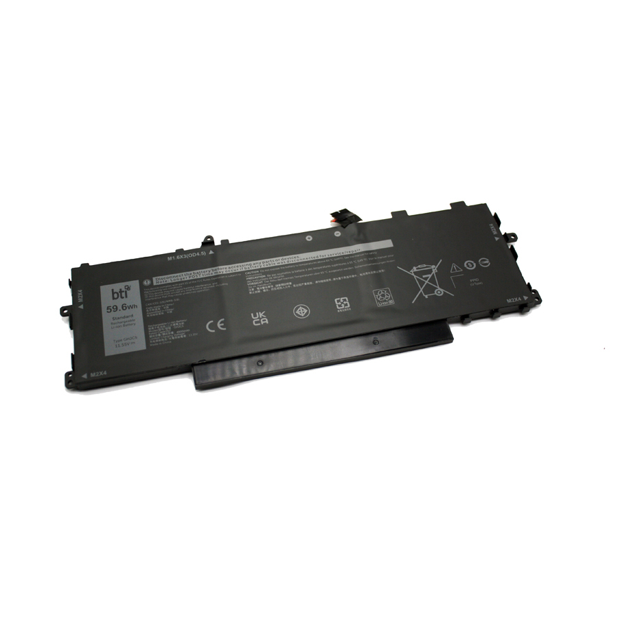 BTI 0JJ4XT Industrial Rechargeable Batteries - Black