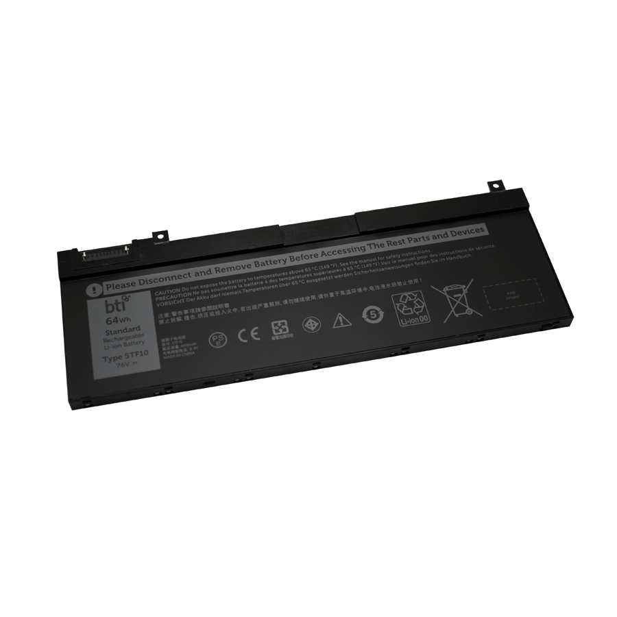 BTI 0RY3F9 Industrial Rechargeable Batteries - Black