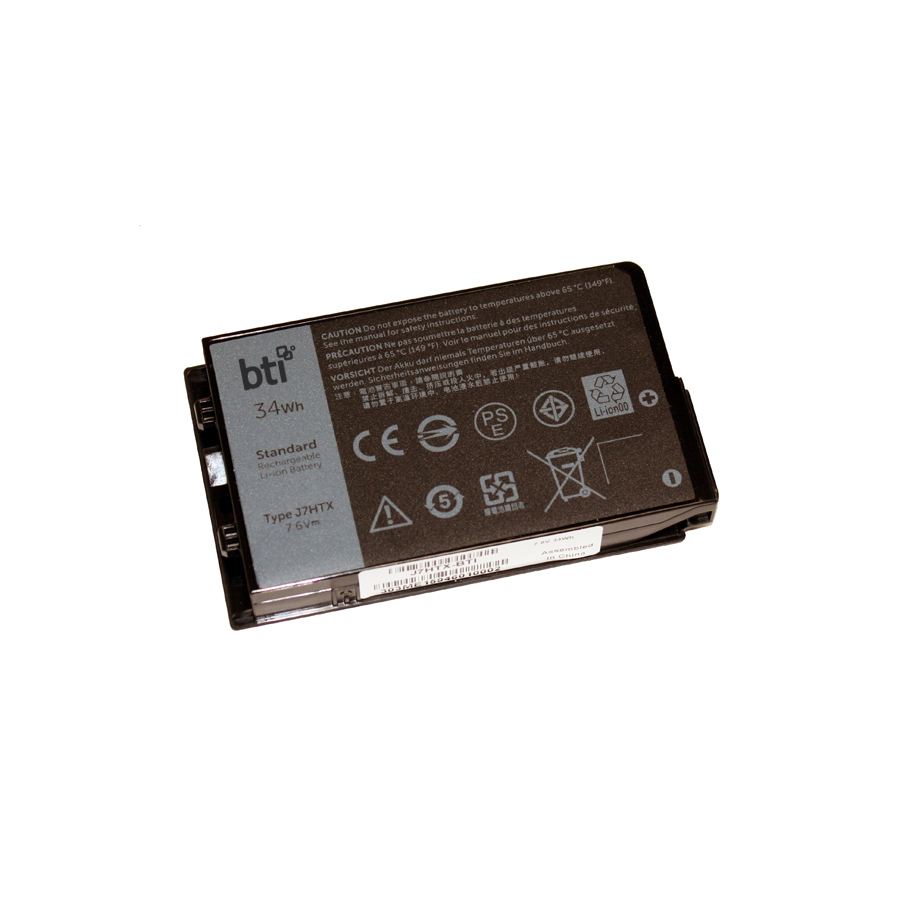BTI 2JT7D Industrial Rechargeable Batteries - Black