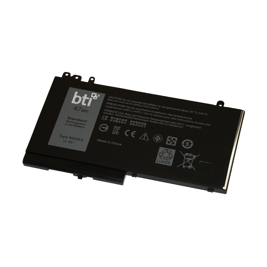 BTI 451-BBUK Industrial Rechargeable Batteries - Black