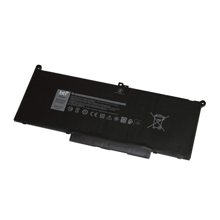 BTI 451-BBYE Industrial Rechargeable Batteries - Black