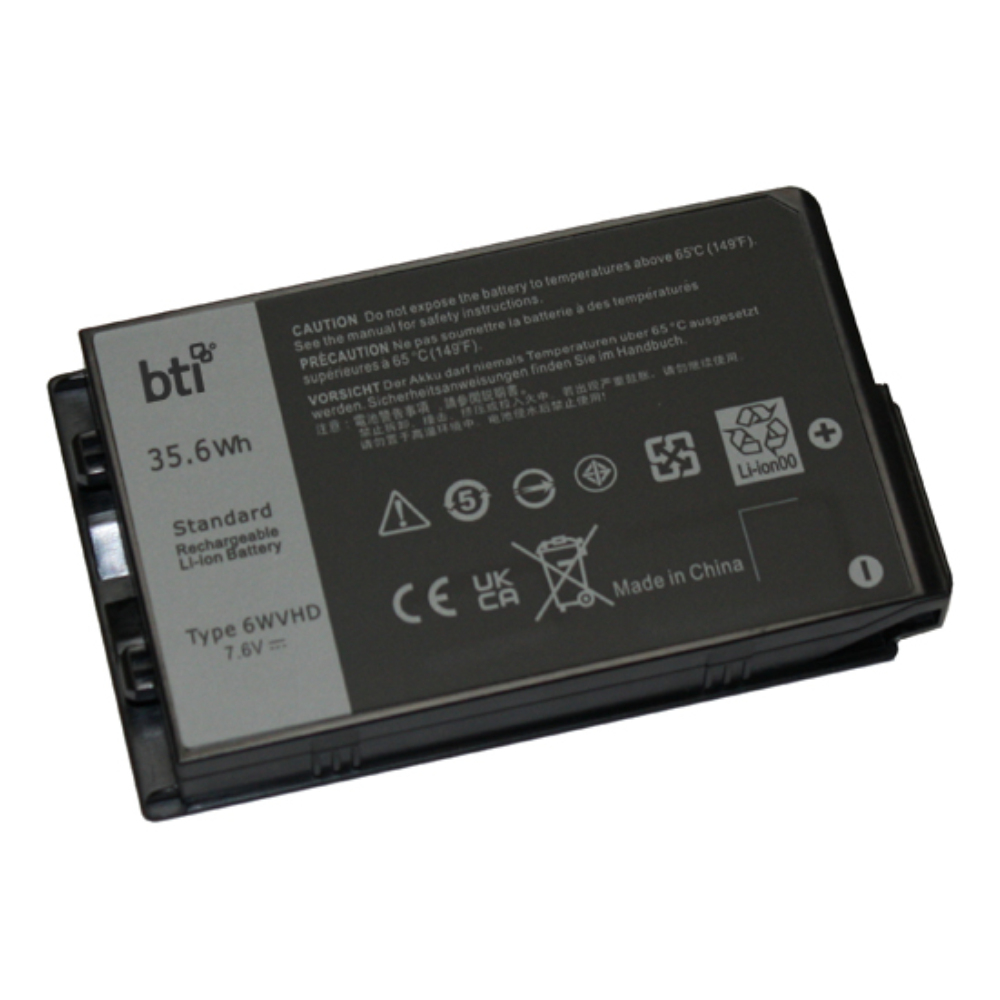 BTI 451-BDDY- Industrial Rechargeable Batteries - Black