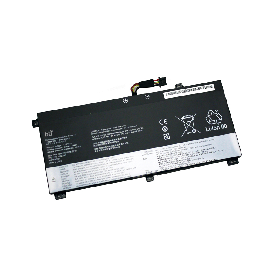 BTI 45N1743- Industrial Rechargeable Batteries - Black