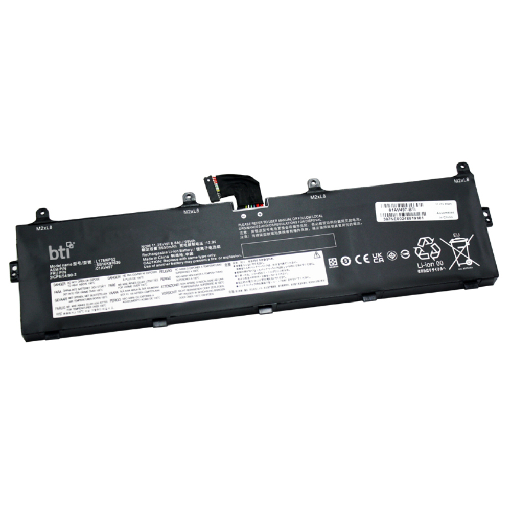 BTI 5B10W13904 Industrial Rechargeable Batteries - Black