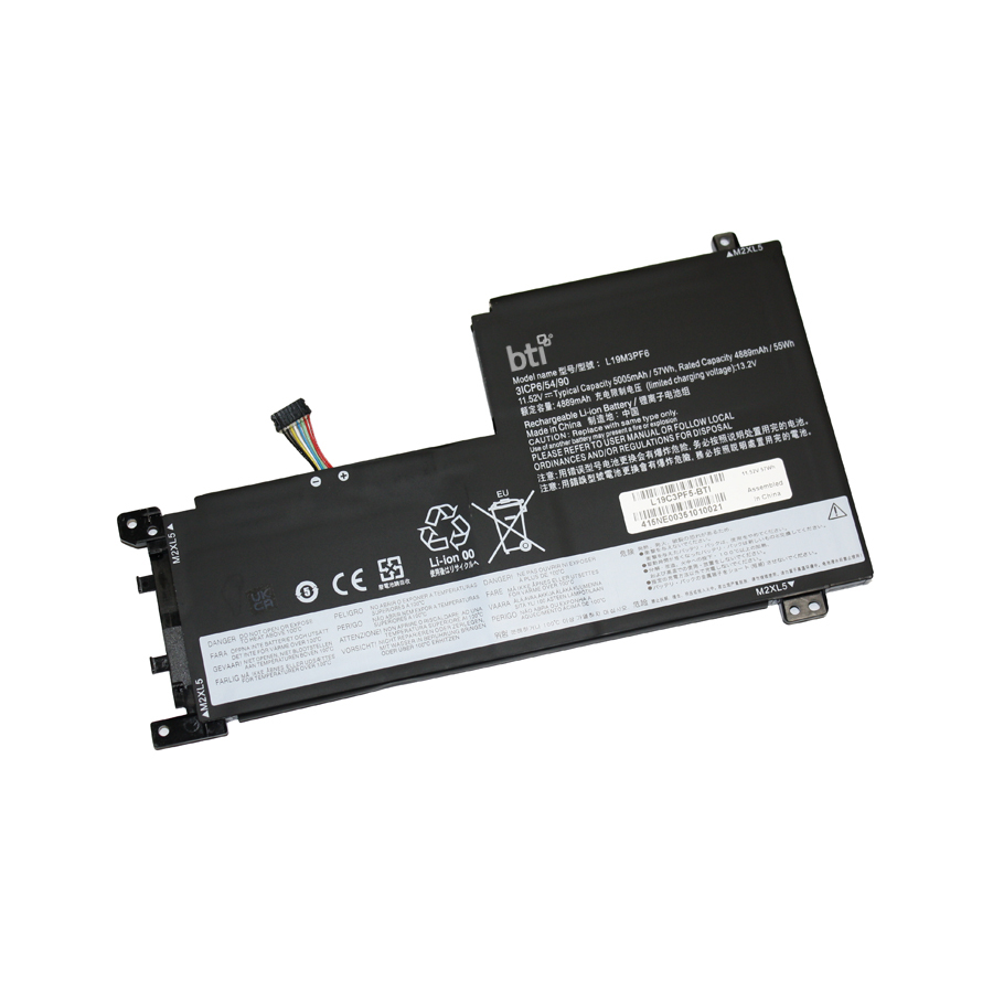 BTI 5B10W86944 Industrial Rechargeable Batteries - Black