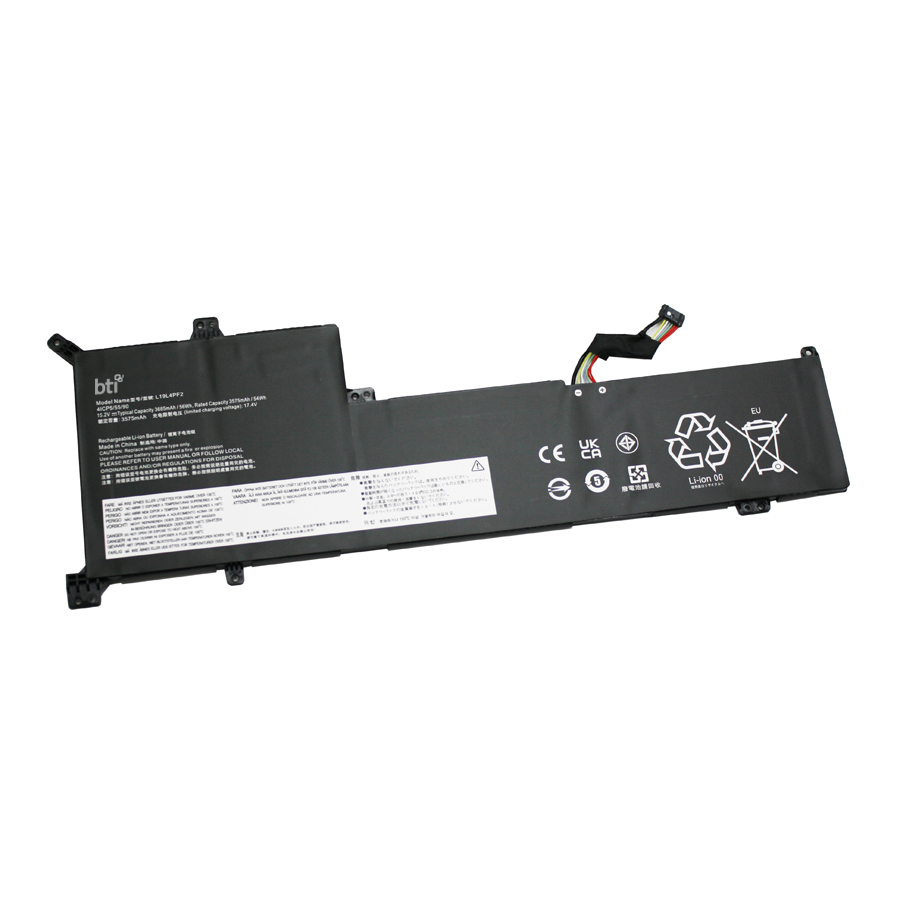 BTI 5B10W89846 Industrial Rechargeable Batteries - Black