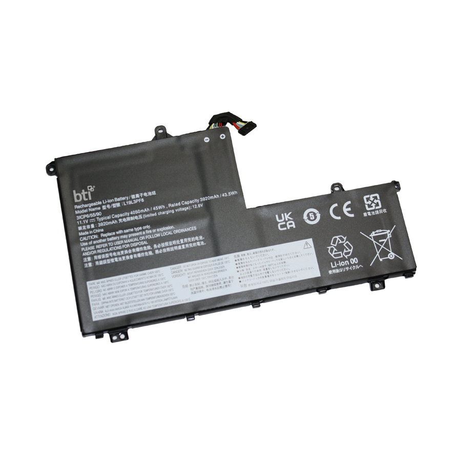 BTI 5B10X55569 Industrial Rechargeable Batteries - Black