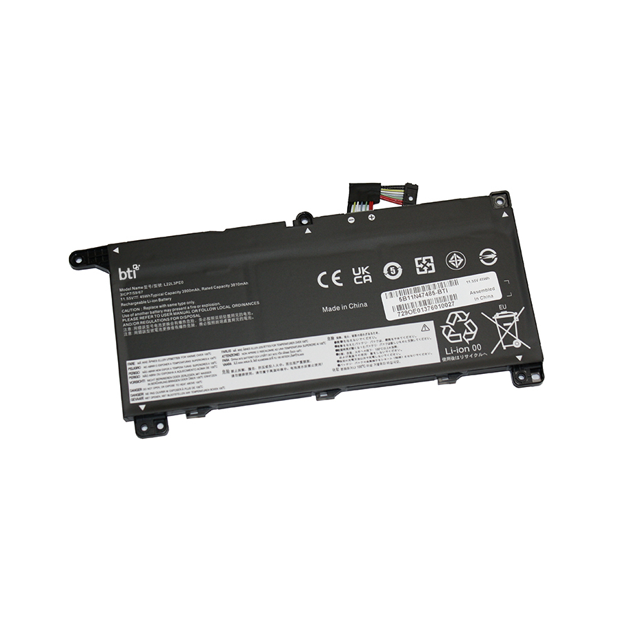 BTI 5B11N47495 Industrial Rechargeable Batteries - Black