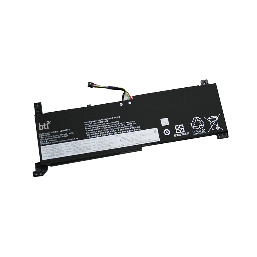 BTI 5B11N52038 Industrial Rechargeable Batteries - Black