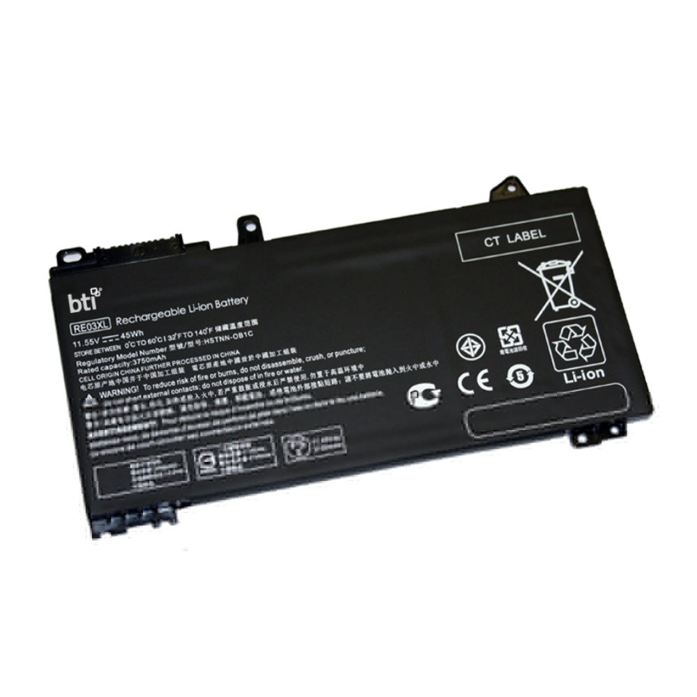 BTI 455R Industrial Rechargeable Batteries