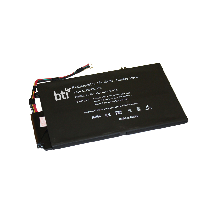 BTI 52Wh Industrial Rechargeable Batteries - Black