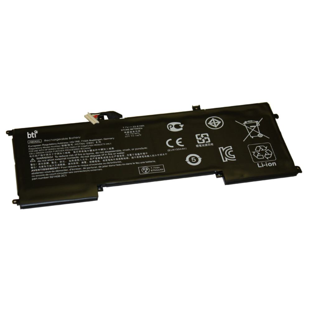BTI 61Wh Industrial Rechargeable Batteries - Black