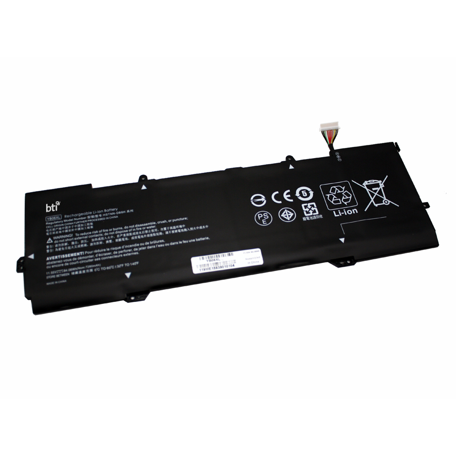 BTI 84Wh Industrial Rechargeable Batteries - Black