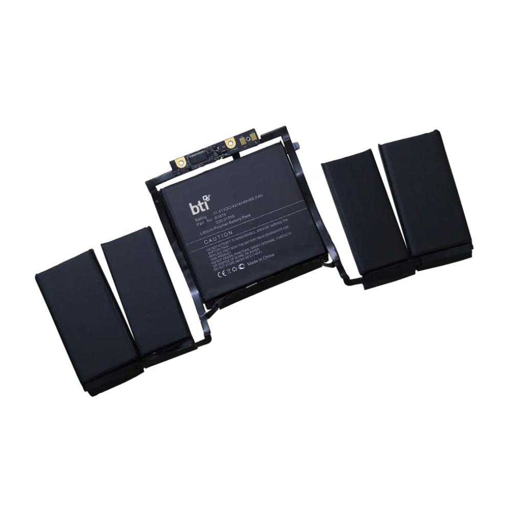 BTI 49Wh Industrial Rechargeable Batteries - Black