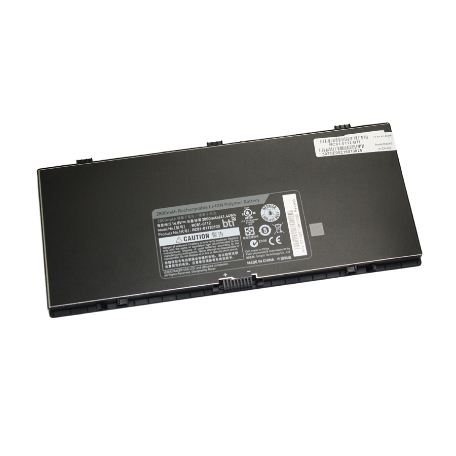 BTI AHA44128036 Industrial Rechargeable Batteries - Black