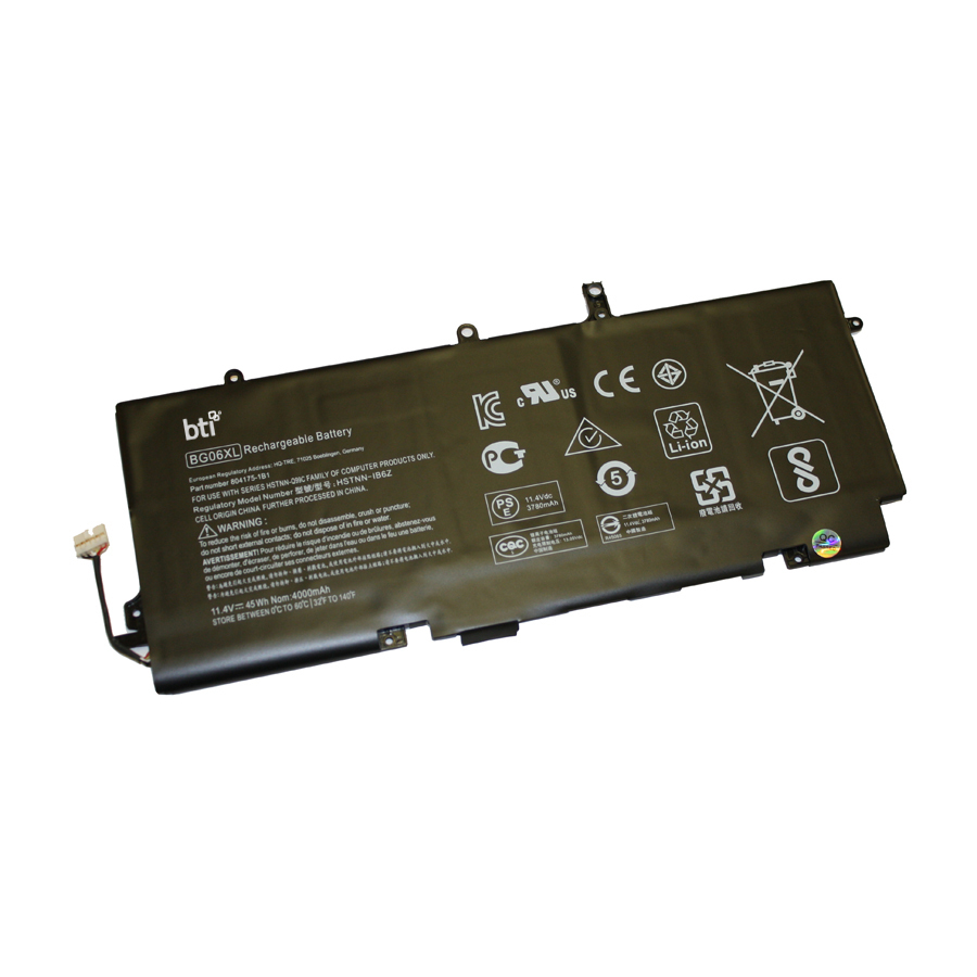 BTI BG06045XL-PL Industrial Rechargeable Batteries - Black