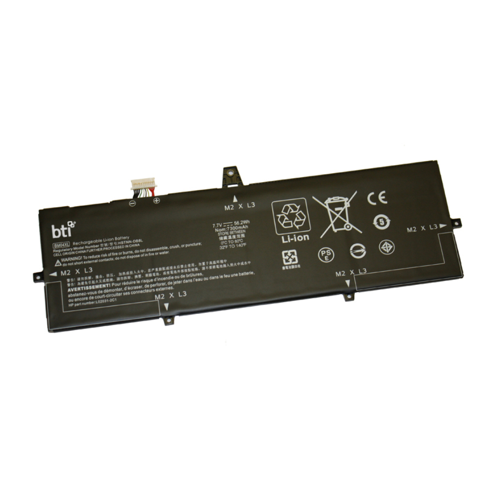 BTI BM04056XL-PL Industrial Rechargeable Batteries - Black