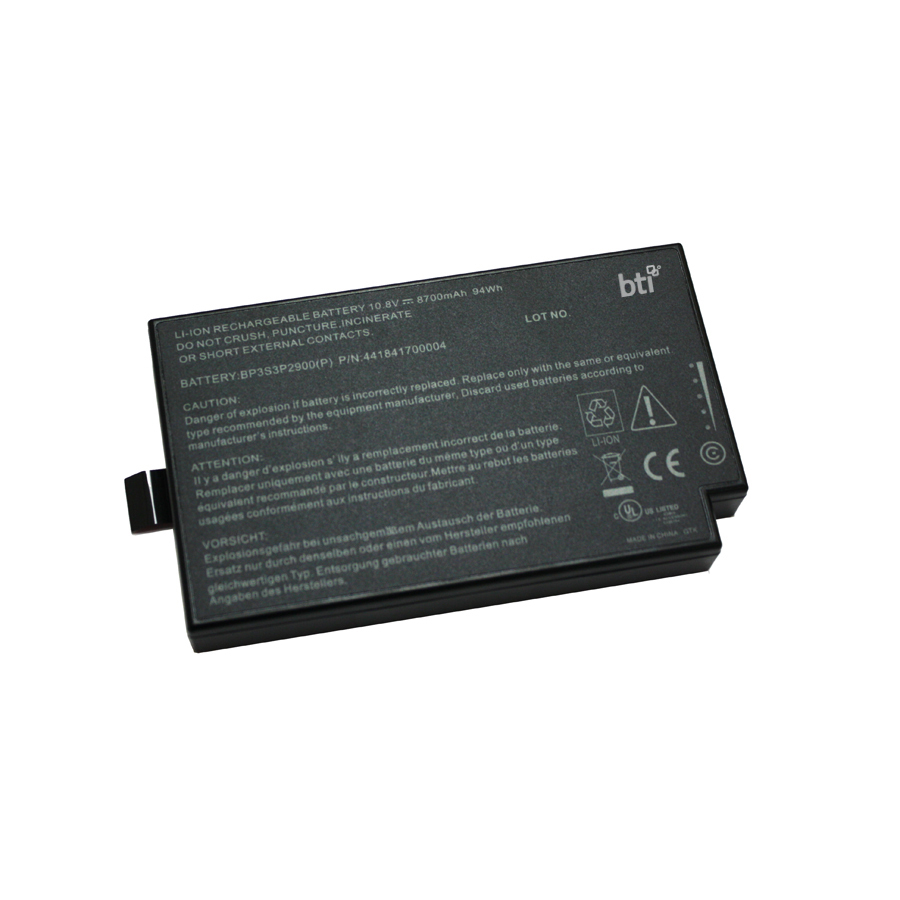BTI BP3S3P2900 Industrial Rechargeable Batteries - Black