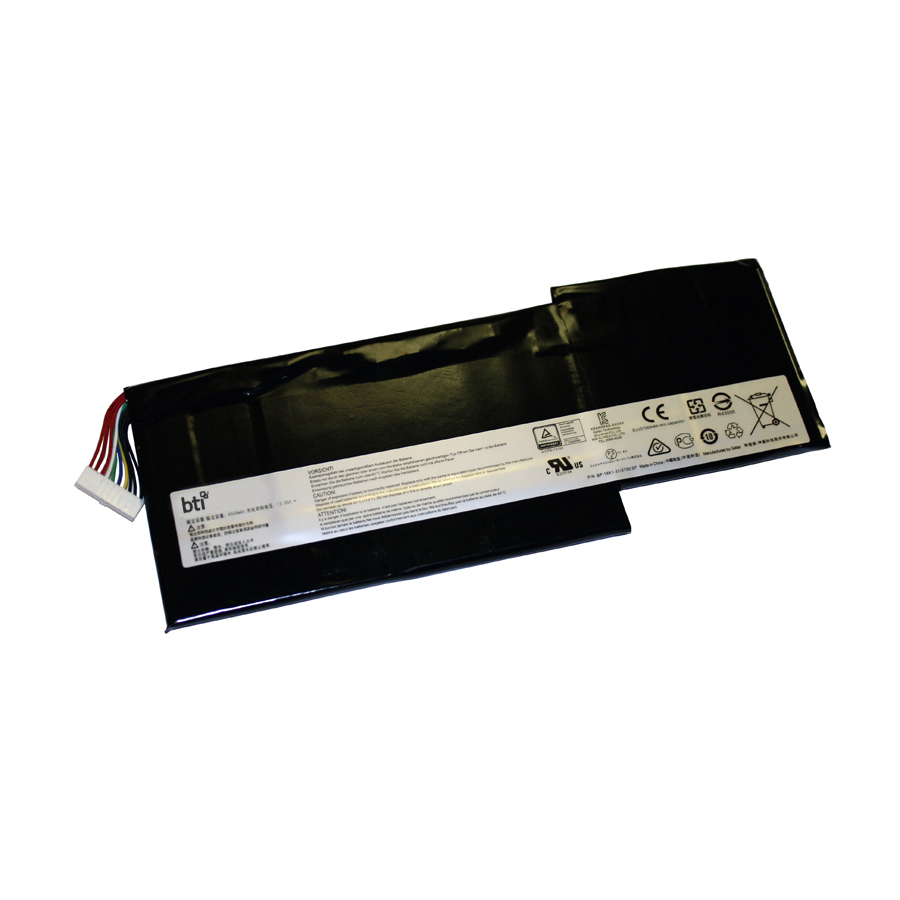 BTI BTY-M6K Industrial Rechargeable Batteries - Black