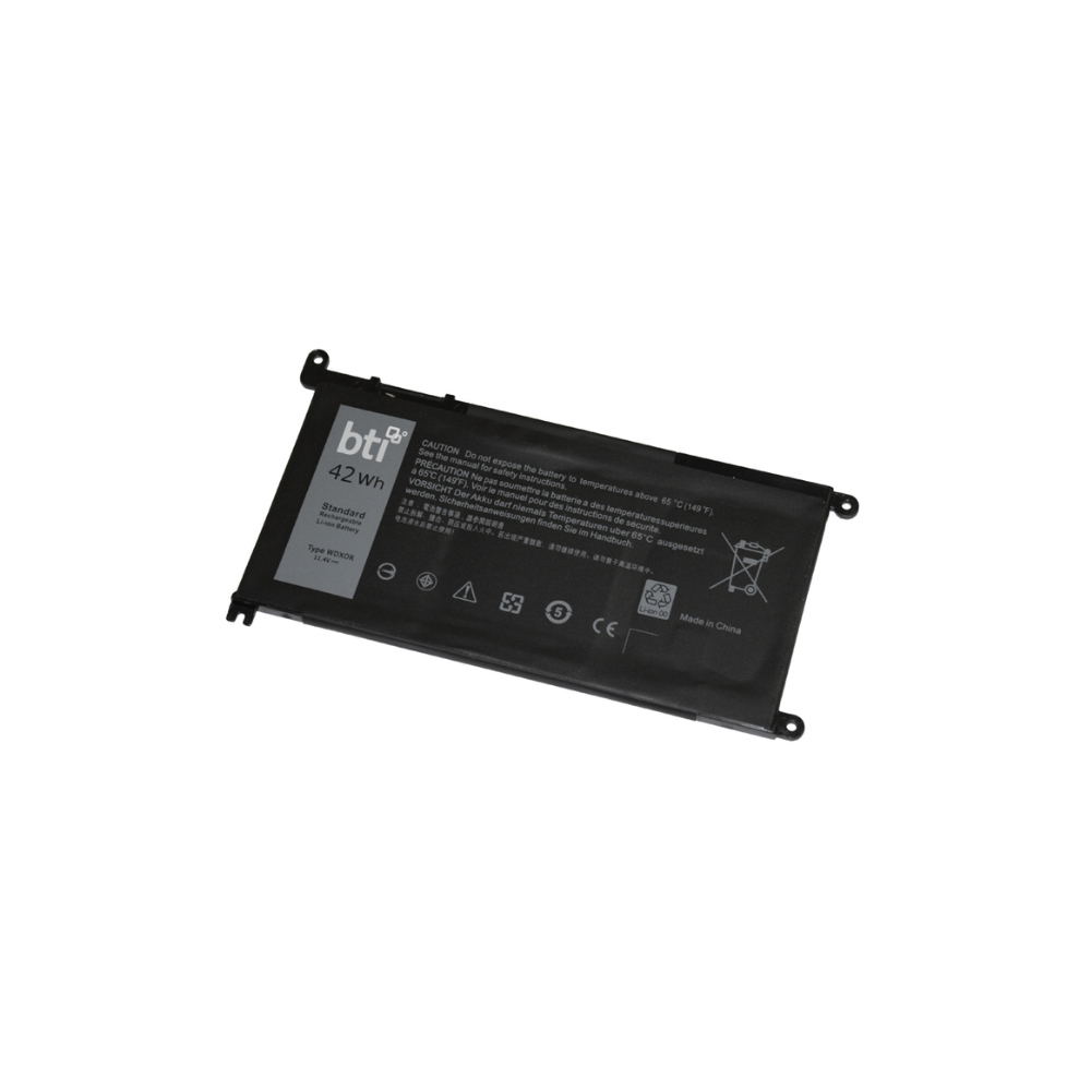 BTI WDX0R Industrial Rechargeable Batteries - Black