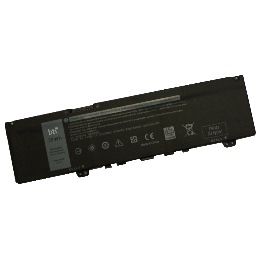 BTI 38Wh Industrial Rechargeable Batteries - Black
