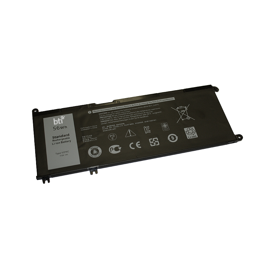 BTI 56Wh Industrial Rechargeable Batteries - Black