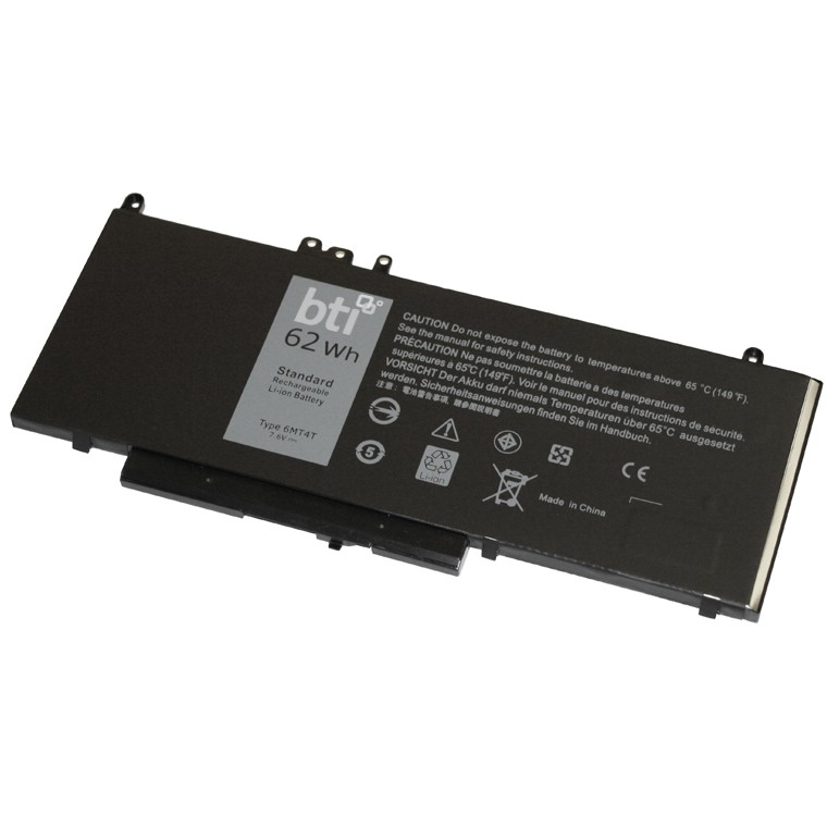 BTI FN7FY Industrial Rechargeable Batteries - Black