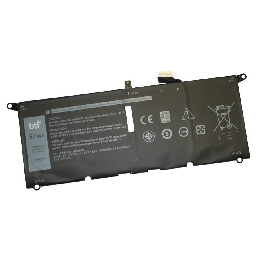 BTI G8VCF Industrial Rechargeable Batteries - Black