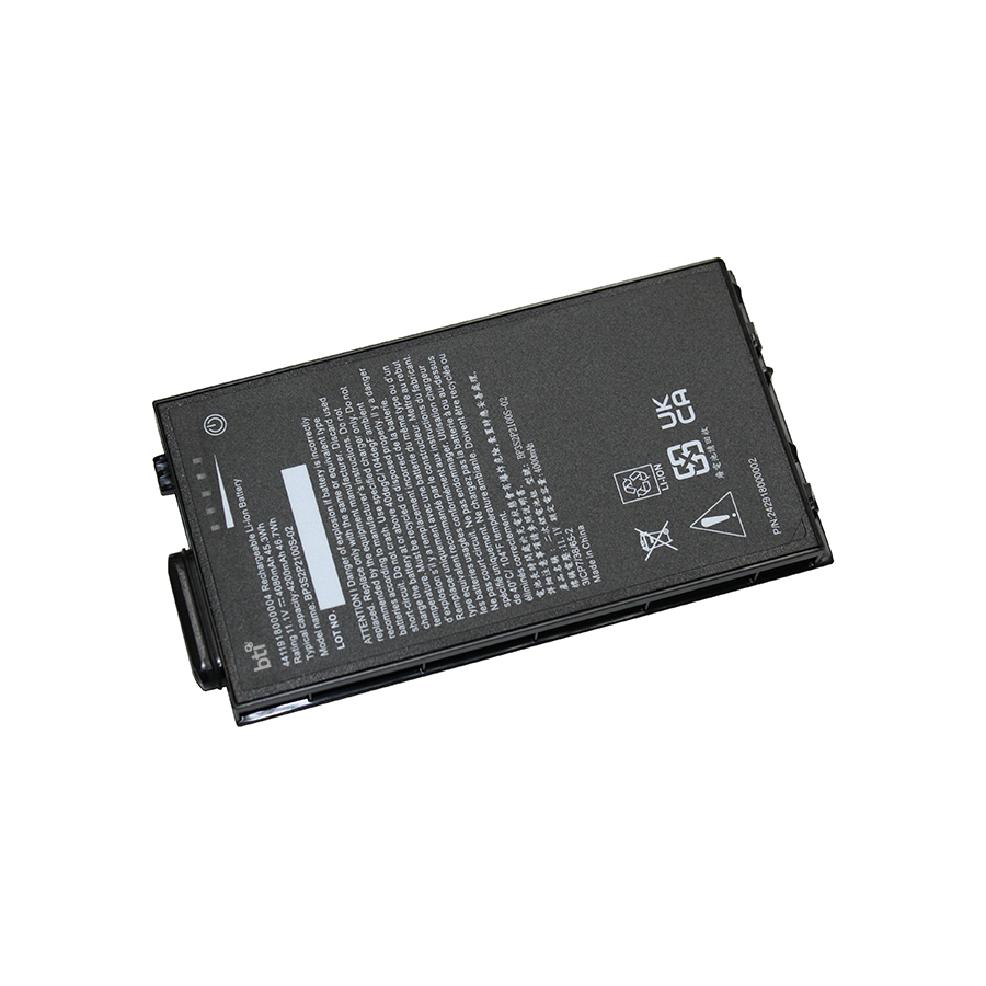 BTI 35Wh Industrial Rechargeable Batteries - Black