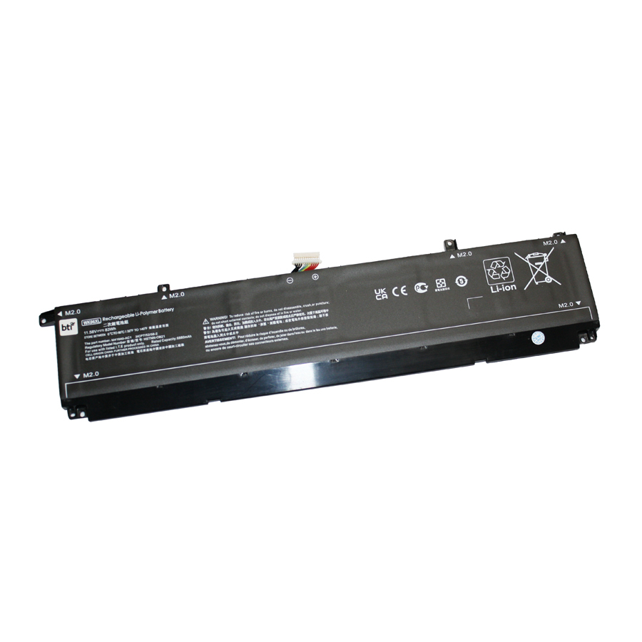 BTI HSTNN-OB2I Industrial Rechargeable Batteries - Black