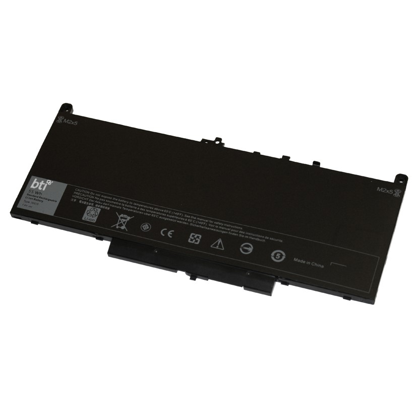 BTI E7270 Industrial Rechargeable Batteries - Black
