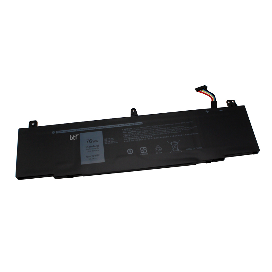 BTI JFWX7 Industrial Rechargeable Batteries - Black