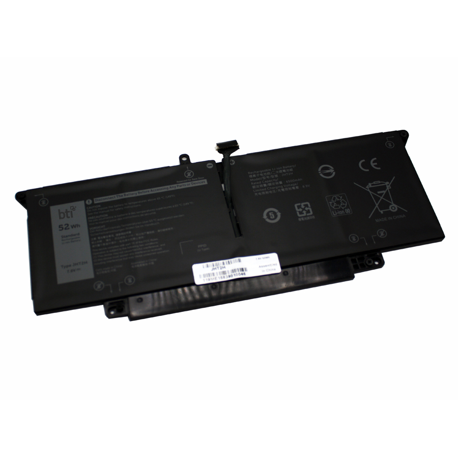 BTI JHT2H- Industrial Rechargeable Batteries - Black