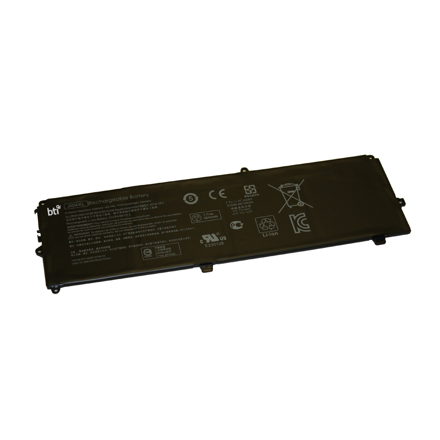 BTI JI04XL Industrial Rechargeable Batteries - Black