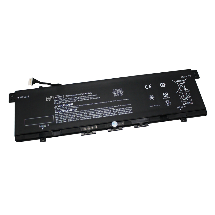 BTI L08496-855 Industrial Rechargeable Batteries - Black