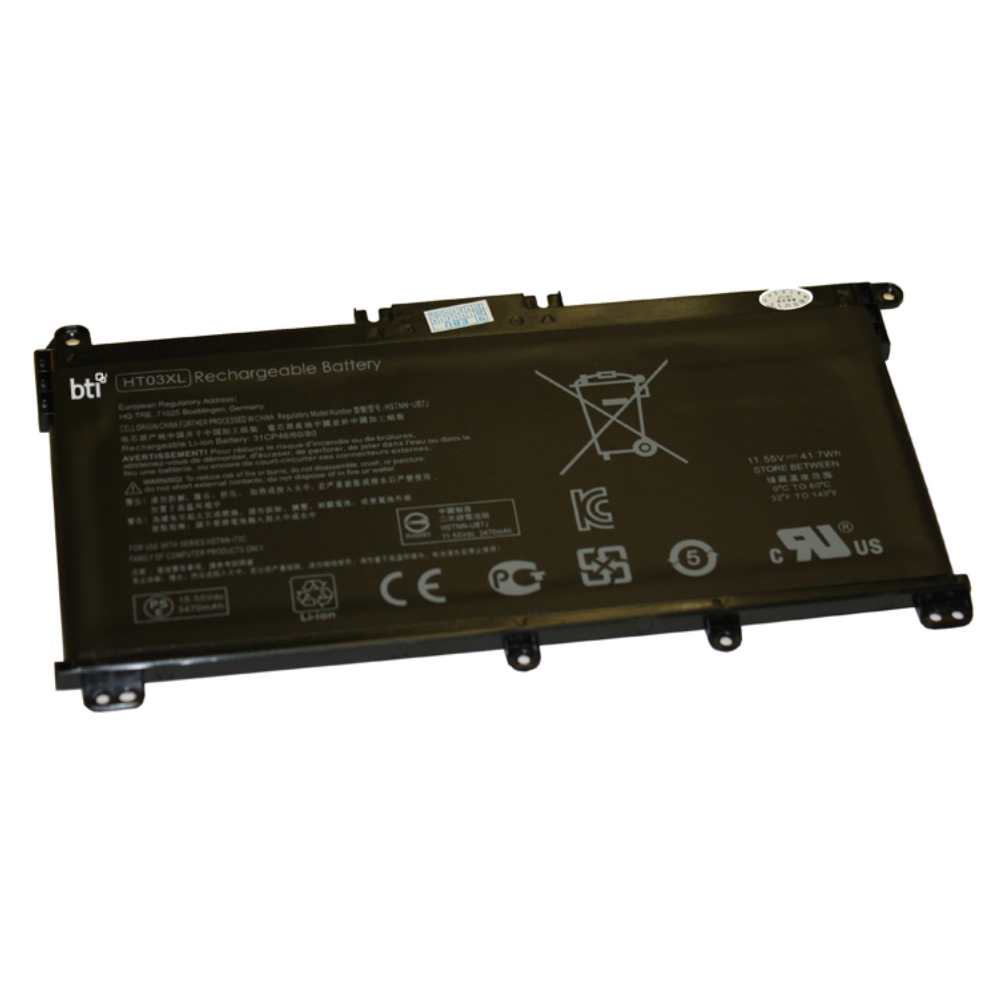 BTI HT03XL Industrial Rechargeable Batteries