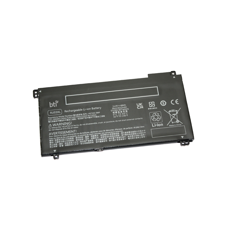 BTI L12717-1C1 Industrial Rechargeable Batteries - Black