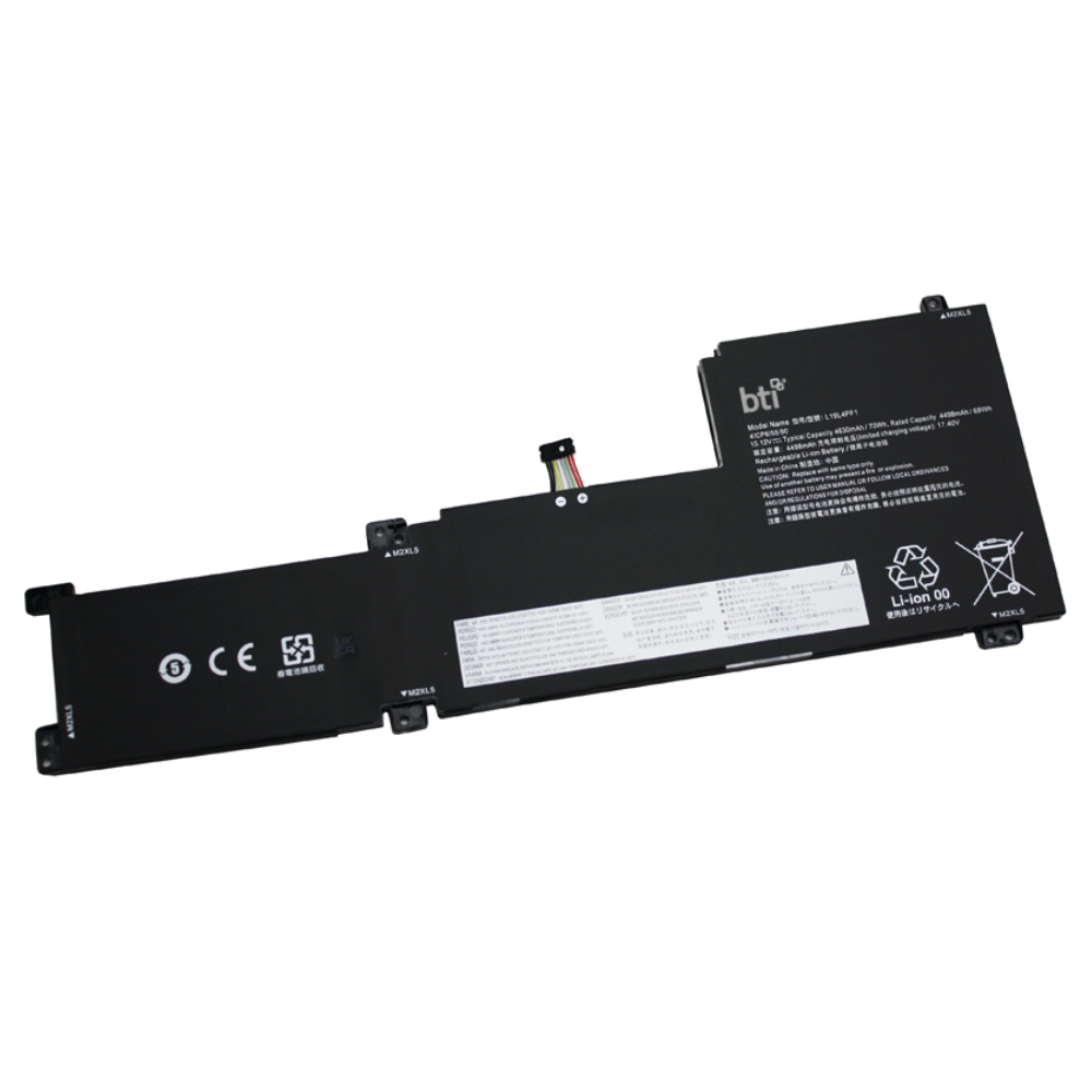 BTI 68Wh Industrial Rechargeable Batteries - Black