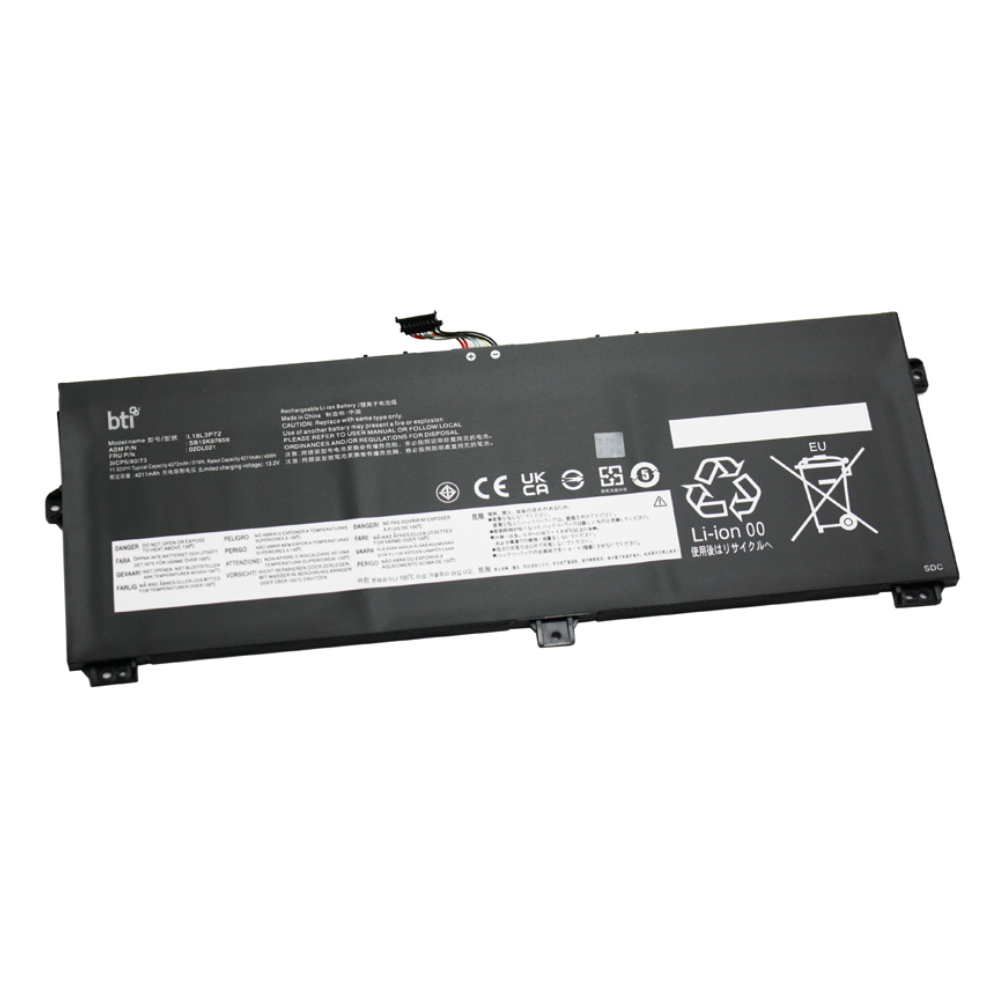 BTI L19M3P71 Industrial Rechargeable Batteries - Black